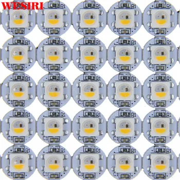 

10~1000pcs SK6812 ( Similar to WS2812B ) RGBW Addressable LED Pixel Chips Matrix on Heat Sink PCB Board for Arduino DIY DC5V