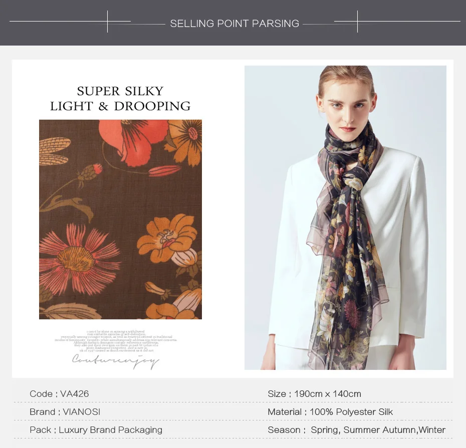 3 silk scarf