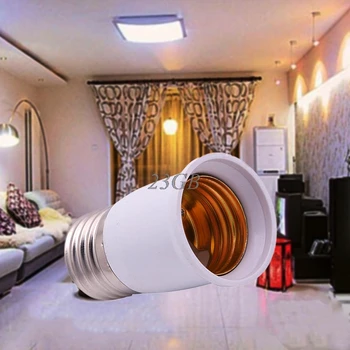 

65mm E27 To E27 Socket Extension Base Bulb Adapter Converter Holder M01