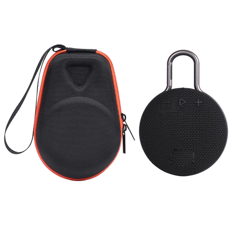 Портативный жесткий чехол Eva на молнии с динамиком, сумка для хранения, коробка для зажима 2 3 Bluetooth