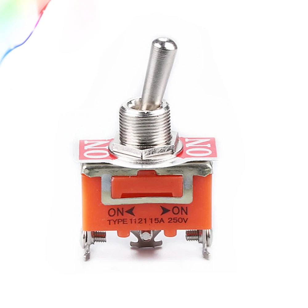 10 шт. E-TEN1121 3-контактный SPDT клавишный переключатель ON-ON 15A 250V тумблер хорошего