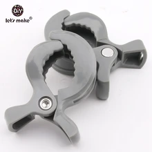 Let’s Make 1pc Play Gym Accessories Lamp Pram Stroller Pegs To Hook Muslin and Toys Seat Cover Blanket Clips Car Organizer Toys