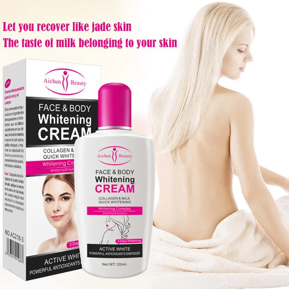 

VIBRANT GLAMOUR Milk Body Lotion Moisturizing Body Skin Care Whitening Cream Skin Lotions Beauty Brightening Cream
