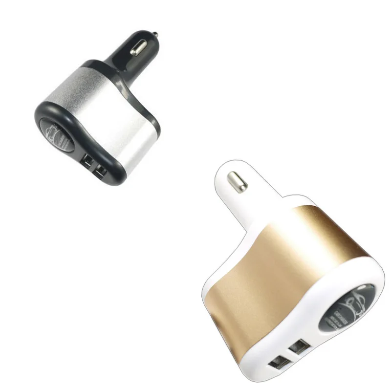 

2018 Mini Two USB Car Charge Car GPS Positioner Wireless Micro Precise Safety Tracker Vehicle Positioning Convenient Car Charger