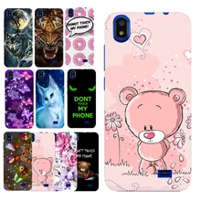 Милый розовый медведь Девушка ТПУ мобильный чехол для телефона для Prestigio Wize Q3 PSP3471DUO, для Prestigio Muze V3 LTE PSP3495DUO чехол