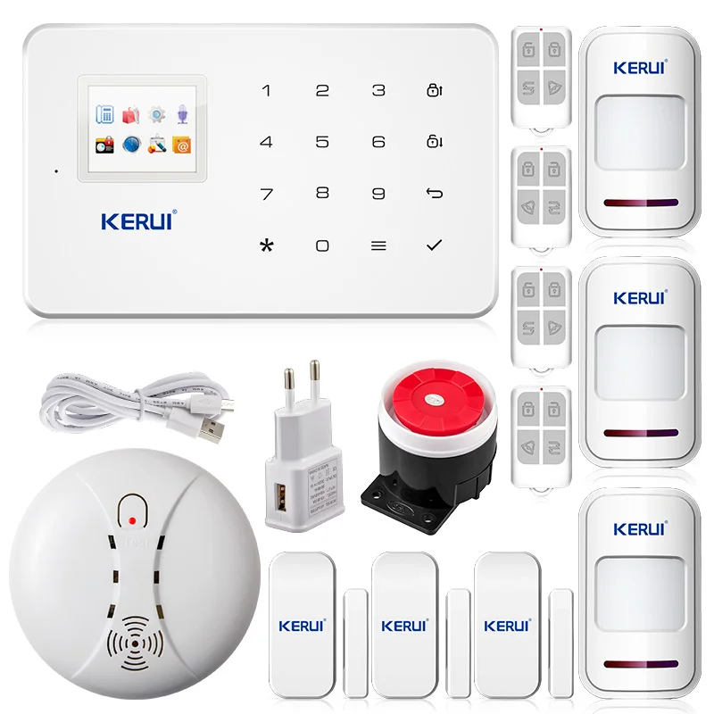 

Wireless Kerui G18 GSM Alarm System in Security & Protection, High Quality Home Alarm System with PIR 433Mhz