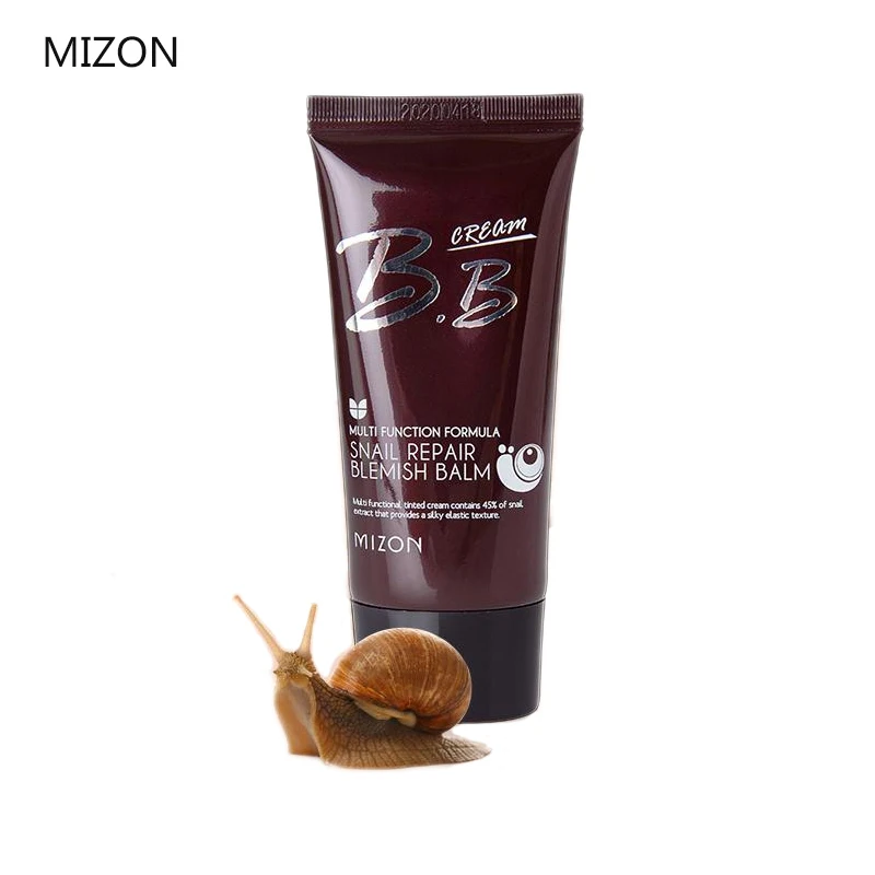 Mizon Caracol Reparação Defeito Bálsamo bb Creme 50ml Cobertura Perfeita Hidratante Corretivo Branqueamento Melhor Coreia Cosméticos