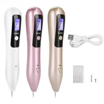 

9 level LCD Plasma Pen tattoo Mole Removal pen Dark Spot Remover for face body skin tags Freckle remover Point Beauty Care