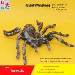 Горячие игрушки Гигантские белые колено паук насекомые моделирование модель насекомые, животные Дети подарок развивающие реквизит