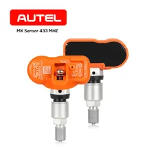 AUTEL MX-Sensor 433MHZ 315MHZ 2 in 1 MaxiTPMS Pad Tire Pressure Monitoring System Tester Reader Scanner OBDII 2 Diagnostic tool