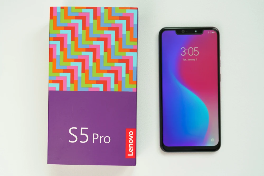Lenovo S5 Pro L58041 смартфон с 5 7 дюймовым дисплеем восьмиядерным процессором Snapdragon ОЗУ 6