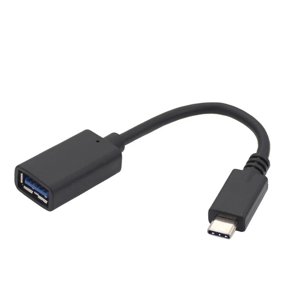 Vogek USB 3,0 type-c OTG кабель для samsung Galaxy Note 9 S9 huawei P20 Mate20 USB 3,0 OTG type-C адаптер для Macbook USB C OTG - Цвет: Черный