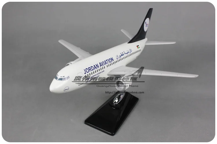 Модель самолета Jordan Airlines 43 см модель Боинг 737 300 B737 в масштабе игрушки| |
