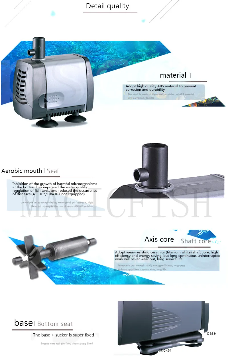 ATMAN AT101 AT102 AT103 AT104 AT105S AT106S AT107S водяной насос/погружной насос/рокерский насос AT-101/102/103/104/105/106/107