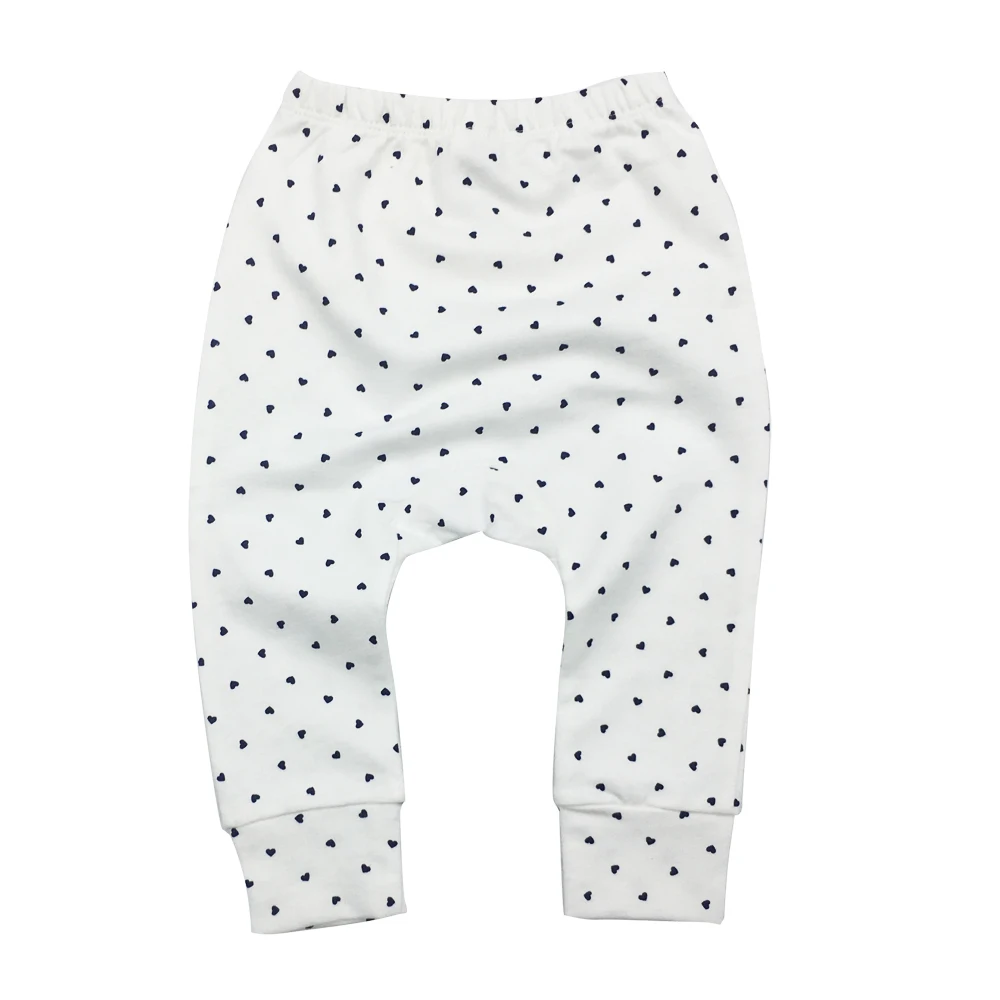2018 Spring&Autumn Baby Pants Lovely 100 Cotton Infant Pants Print