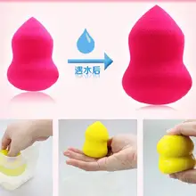 В форме колбы сухой влажный амфибия пудра для лица слоеная губка как косметический спонж для лица макияж хлопок для красоты спонж для нанесения макияжа