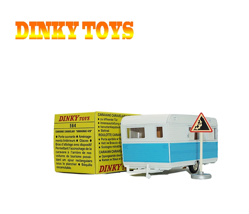 Atlas 1:43 Super Dinky Toys 564 CARAVANE CARAUELAIR ARMAGNAC 420 сплав литья под давлением модель и игрушки коллекция моделей