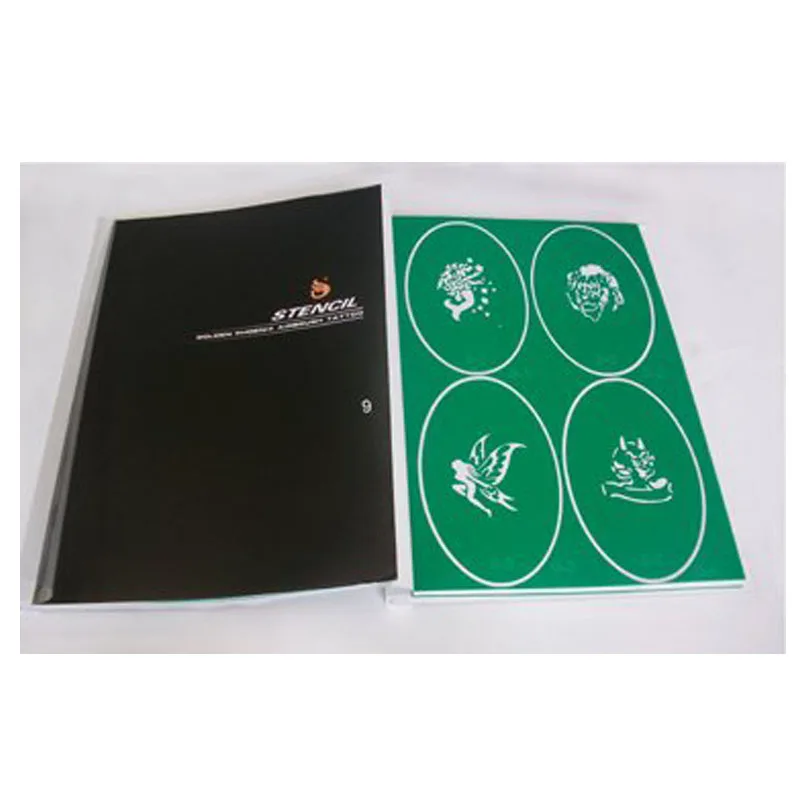 Temporary Airbrush Tattoo Stencil Template Booklet 9 100 Designs For
