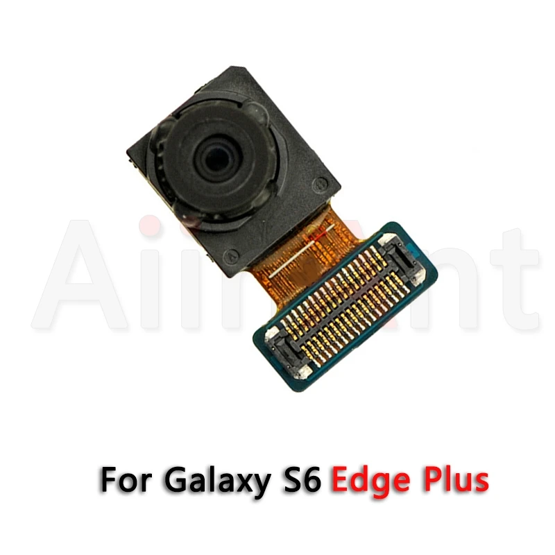 Для samsung Galaxy S6 Edge Plus G920F G925F G928F G9200 G9250 G9280 задняя основная Передняя Задняя камера шлейф Замена - Цвет: S6 Plus Front