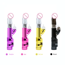 Female Masturbator Vibrators Dual Clitoris Stimulator G spot Soft Vibrator Massager Adult Sex Toys for Woman