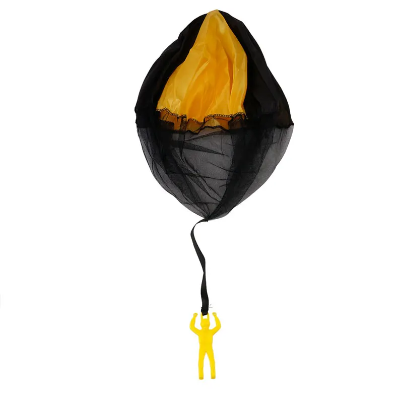 2 шт. мини-парашют ручной бросания на открытом воздухе спортивная Летающая детская игрушка, играющая в солдата, парашют, веселая Летающая развивающая игрушка для детей