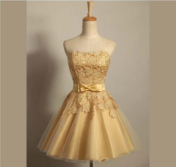 gold colour frocks