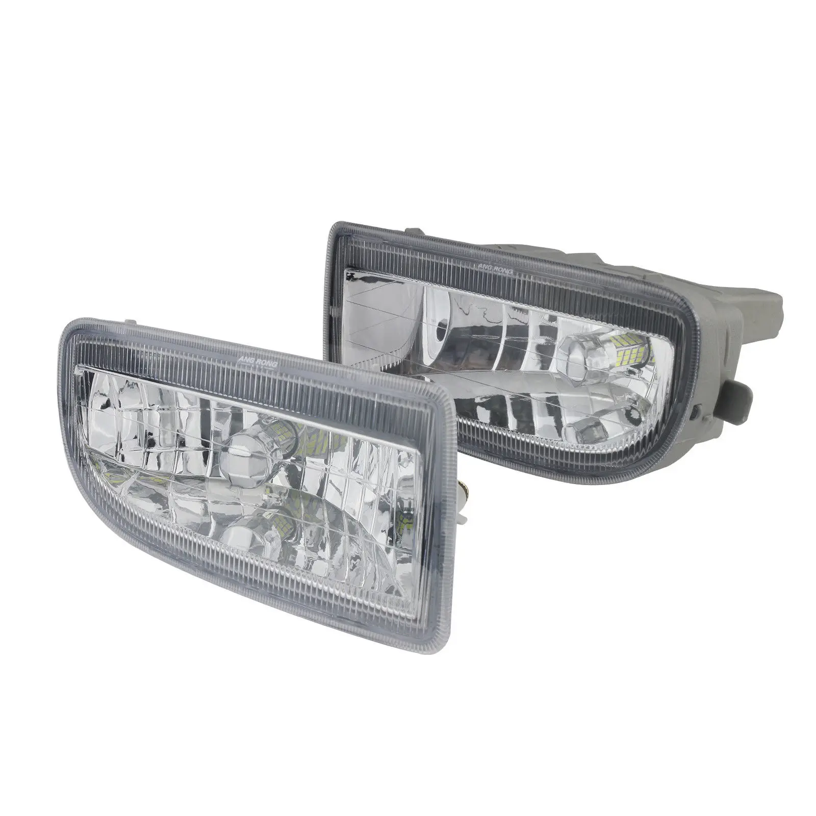  ANGRONG 2x White SAMSUNG 45W 2000LM HB4 9006 Fog Light LED Bulbs For Toyota Land Cruiser Amazon FJ1 - 32947806821
