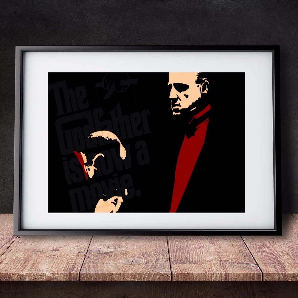 

The Godfather Abstract Style Vintage Retro Posters And Prints Home Decoration Large Canvas Painting Modern Wall Art Picture
