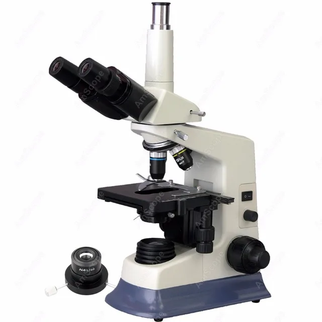 Darkfield Brightfield Biological Microscope AmScope Supplies 40X 2000X ...