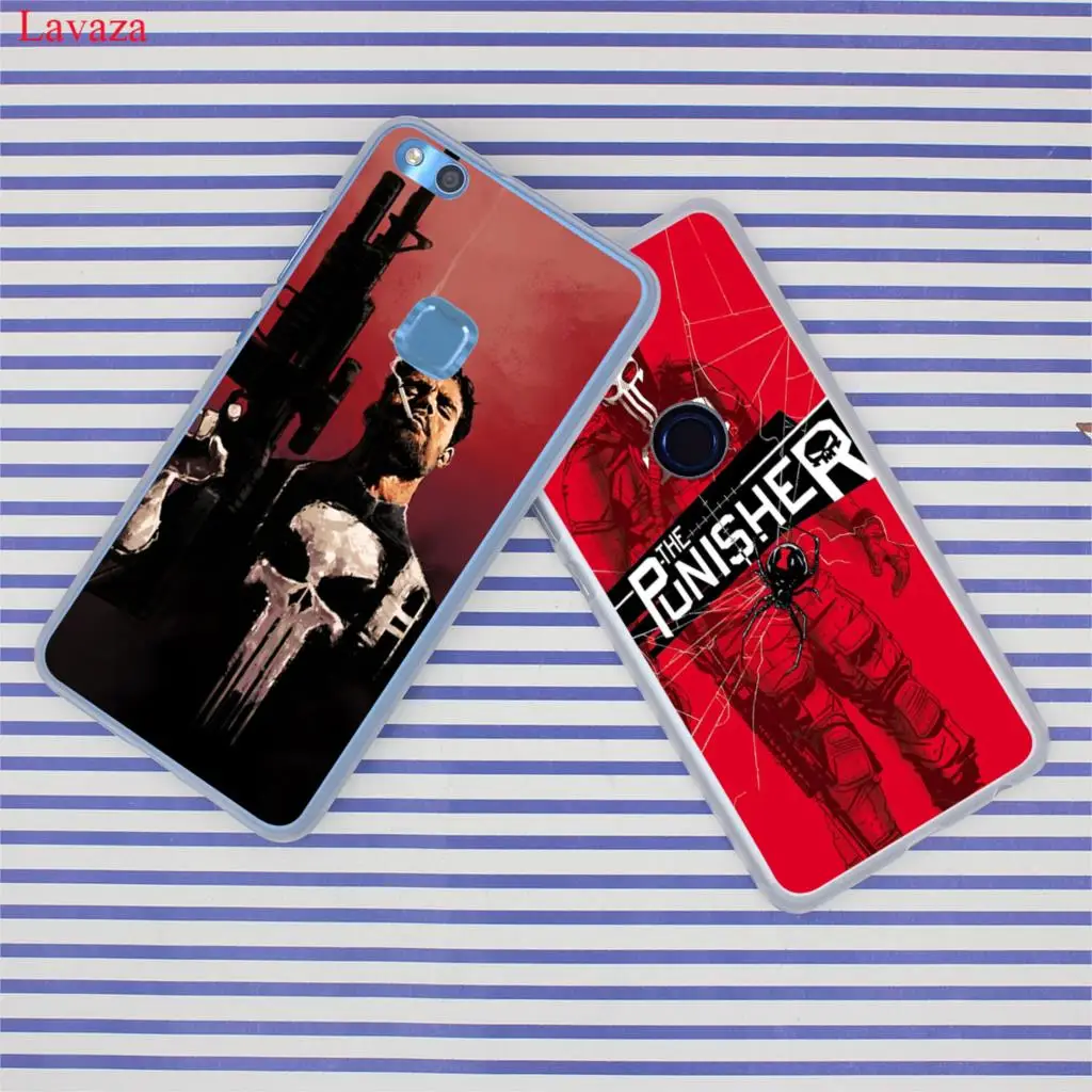 Жесткий чехол Lavaza с изображением Карателя для Huawei Y9 Y7 Prime 2018 2019 Honor 20 8A 8X 8 9 9X 10 Lite 7C 7X