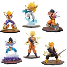 Super Saiyan 3 Majin Buu Vegeta Trunks Son Goku Freezer PVC Action Figures Dragon Ball Z Figuarts Collectible Model Toys 100% original bandai tamashii nations s h figuarts shf exclusive action figure majin vegeta from dragon ball z