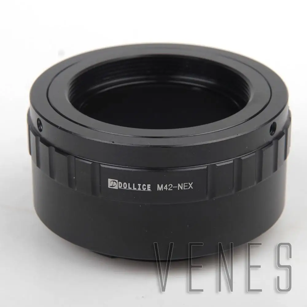 Dollice M42-NEX Lens Adapter Ring Suit For M42 Lens to E Mount NEX Camera  NEX-6 NEX-5R NEX-F3 NEX-7 NEX-5N NEX-5C NEX-C3 NEX-3