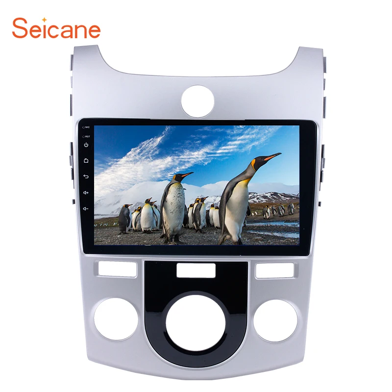 Seicane стерео 2DIN GPS Navi Android8.1 автомобильный 9 &quotHD Авторадио для KIA Forte MT 2008 2009 2010 2011 2012