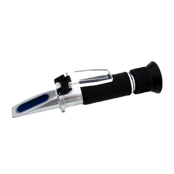 

Refractometer 0~100% Salt Sea ATC Hand-Held meter Tool Salinity Tester automatically adjusts For Water Marine Aquarium