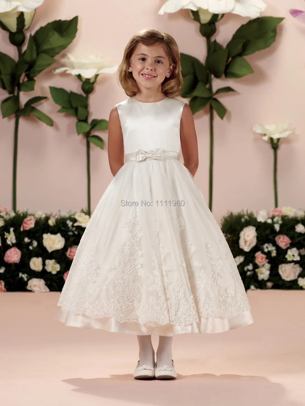 vintage inspired flower girl dresses