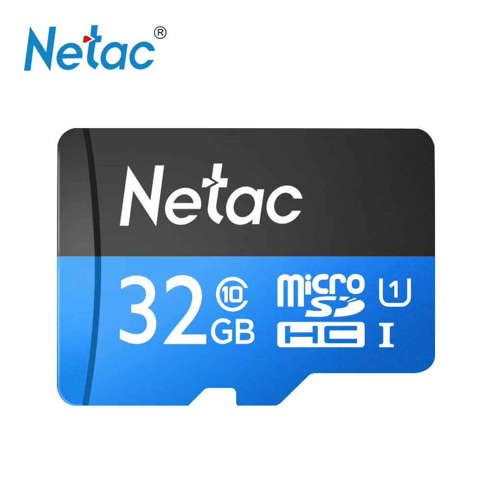  Netac P500 Class 10 32GB 32G 64GB 128GB TF Flash Memory Card Data Storage UHS-1 Up to 80/90MB/s mem