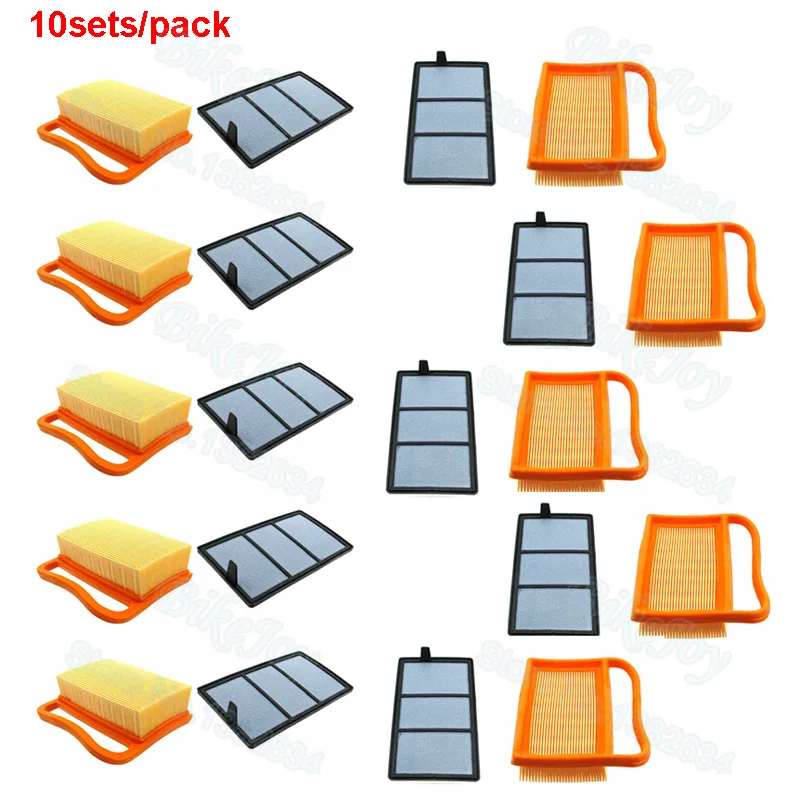 

10sets/pack Air Filter + Pre Filter Cleaner For Stihl TS410 TS420 TS 410 TS 420 TS480i TS500i Concrete Cutoff Cut Off Saw