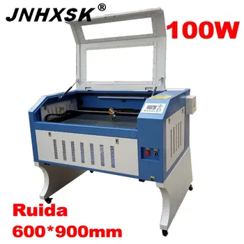 

JNHXSK CO2 non-metal TS6090 ruida 6442S 100w laser cutting and engraving machine 600*900mm for acrylic,plastic and wood