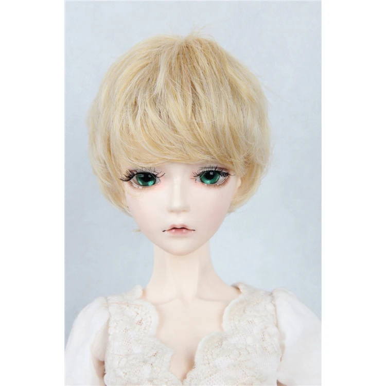 wamami 47 Flaxen Short Wig For 1 3 SD AOD DOD DZ BJD Doll Dollfie
