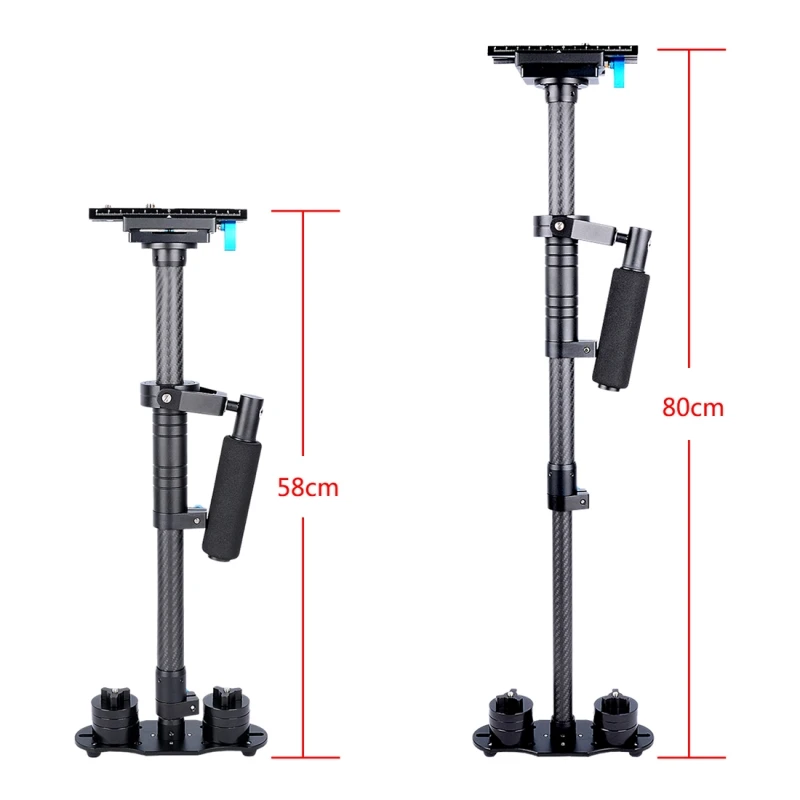 YELANGU S80T карбоновый штатив для цифровой зеркальной камеры Canon Ручной Стабилизатор