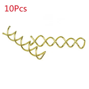 

10Pcs Women Spiral Spin Screw Hairpin Stylish Elegant Hair Clip Cute Twisted Barrette Nice Lady Headwear Hair Styling Tool