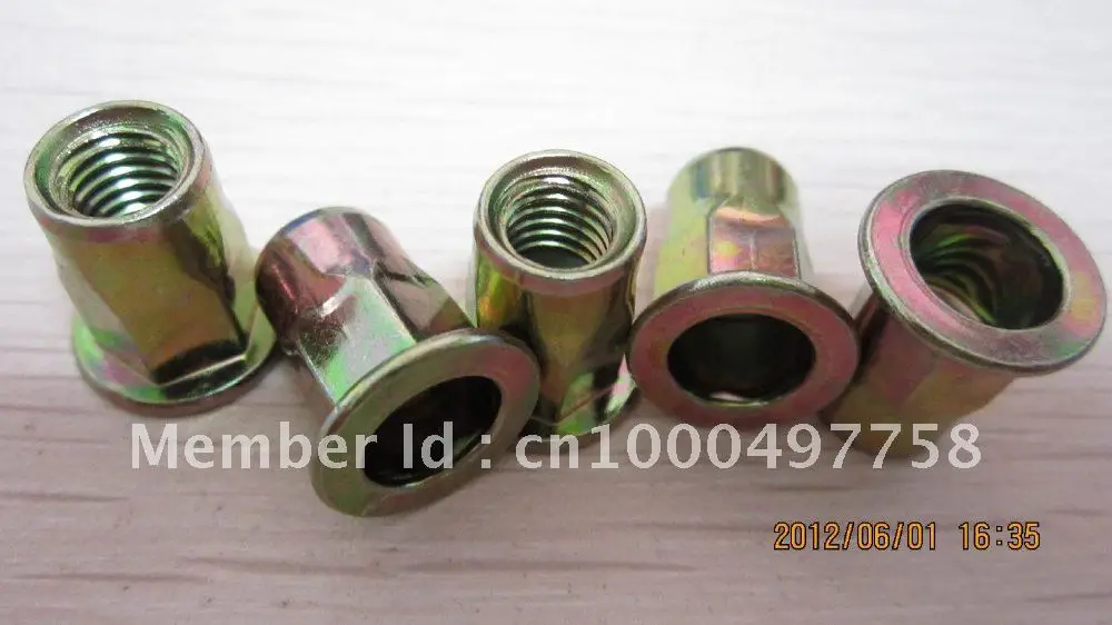 Hot sale Carbon Steel PEM Rivet Nut M5 Steel Rivetg Nut M5 Nutnuts