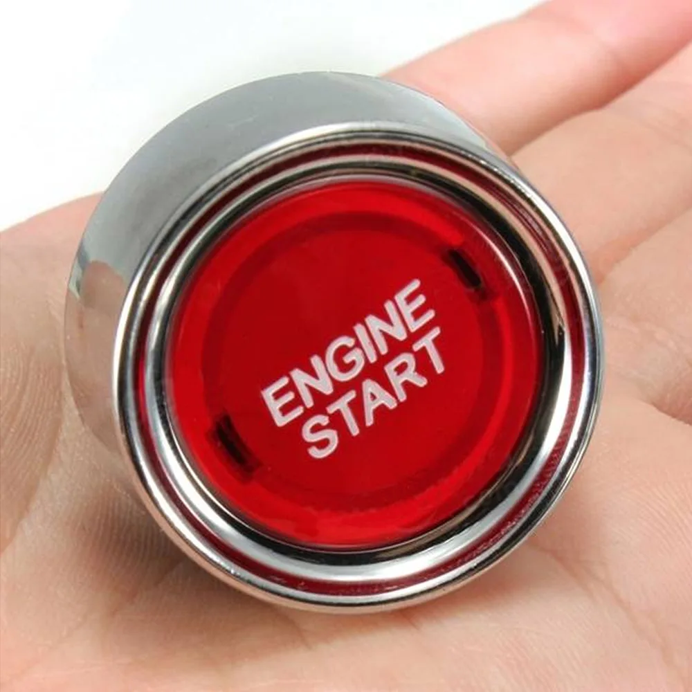 Универсальный двигатель авто одна кнопка двигатели для автомобиля Start переключатель зажигания 12 В/50A