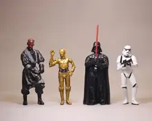 high quality 3 75inch Star Wars figure font b toys b font Darth Vade C3PO clone