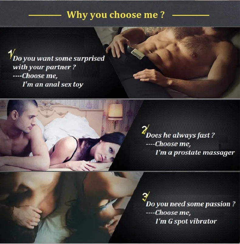 Nalone-XY Silicone/ Metal Butt Plug Wireless Remote Control Vibrator Anal Plug Sex Toys for Men Gay Male Postate Massager 7