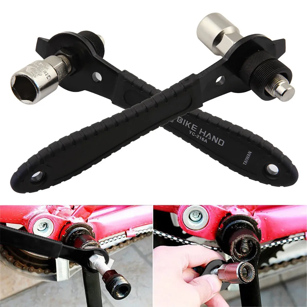 Wheel Remover Puller Pedal Repair Tool Black Mountain Bike Cycle Crank
