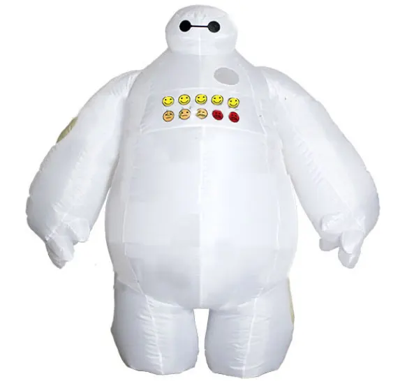 Halloween Big Hero Inflatable Baymax Costume for Women or Men Adult