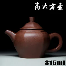 Аутентичные Исин Zisha мастеров ручной работы чайник руды песка и грязи pots шесть регулируемый высокий оптом ремесел 379