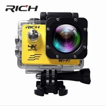 

RICH J550 Sports Cameras 4K 2.7K 1080P Action Camera 16MP WiFi Sports Cameras 30M Waterproof 2.0LCD Full HD DVR 170