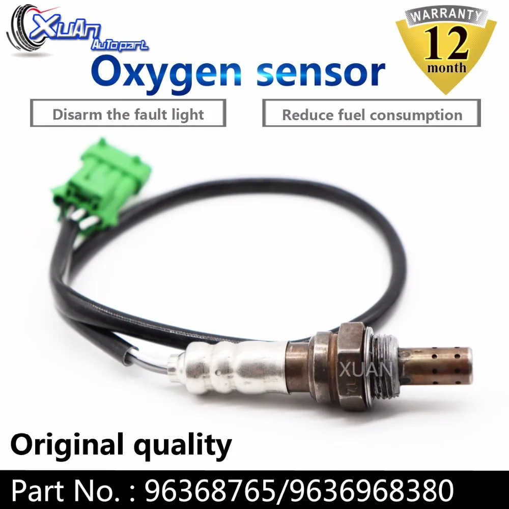 

XUAN Oxygen O2 Lambda Sensor AIR FUEL RATIO 96368765 9636968380 For CITROEN BERLINGO C2 C3 C4 C5 C6 NEMO SAXO XSARA FIAT QUBO